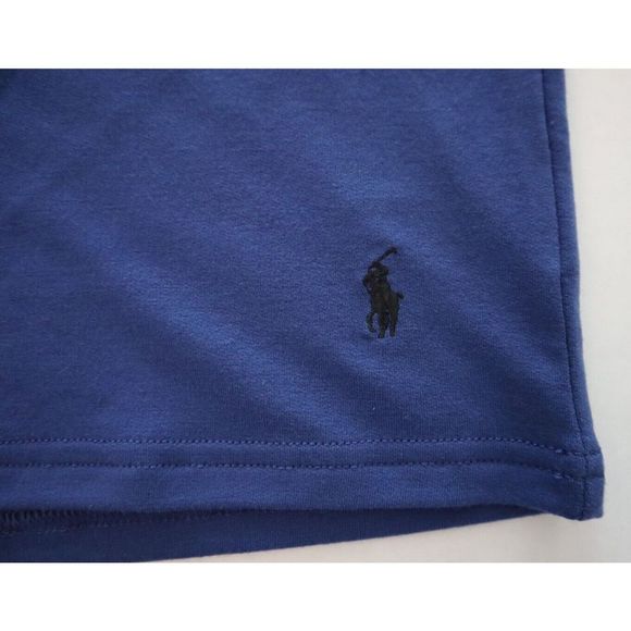 Polo Ralph Lauren PP23RL Men's Sz M Blue Terry Crew Neck Sleepwear T-Shirt $50 - Picture 4 of 6